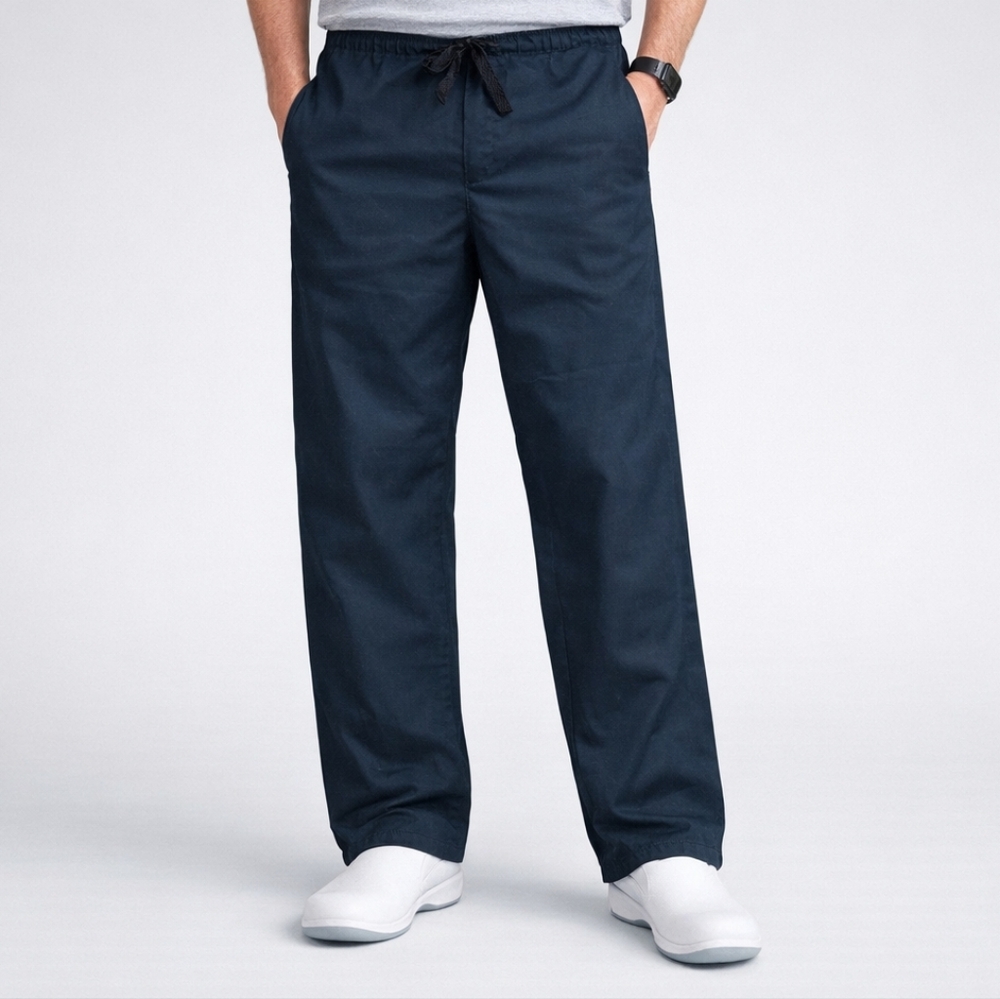 Fashion Seal Healthcare Unisex Fashion Blend Navy Blue Scrub Pants, Size M